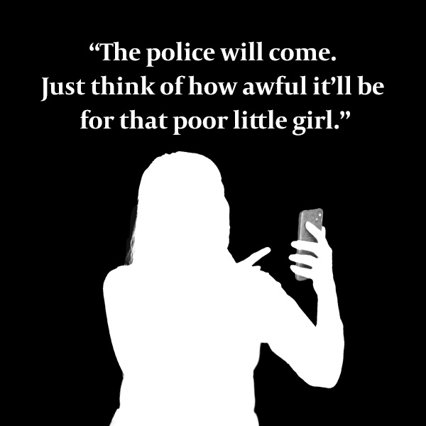 Deirdre: “The police will come. Just think of how awful it’ll be for that poor little girl.”