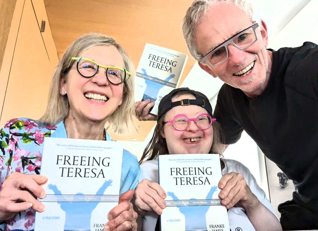 
Freeing Teresa authors: Franke James, Teresa Heartchild, and Billiam James